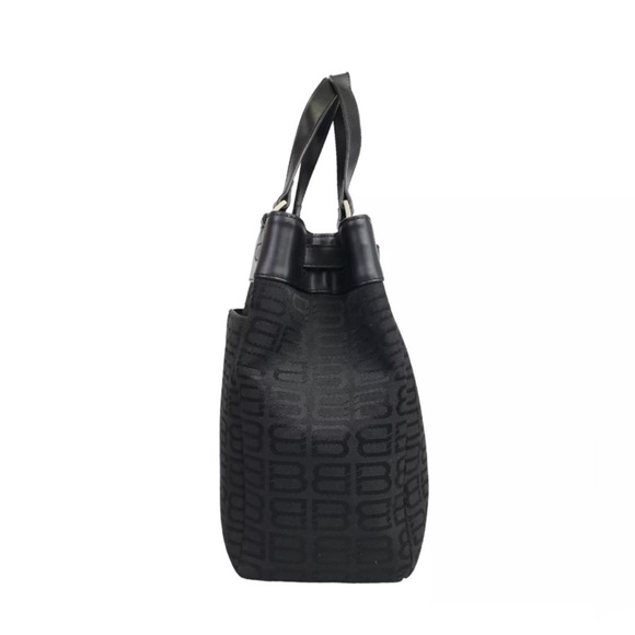 BALENCIAGA Black Canvas Logo Tote Bag black - Picture 5 of 12